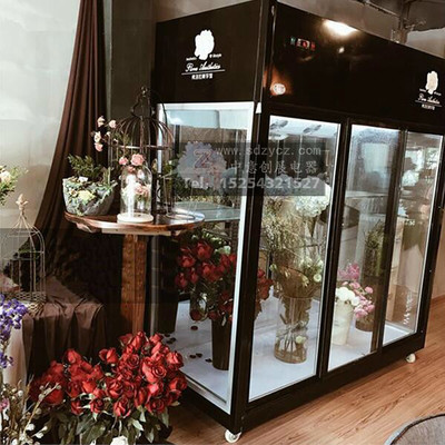 中意創展ZY-XHG一米二保鮮柜 花店冷柜的經濟之選，藏于細節的品質密碼